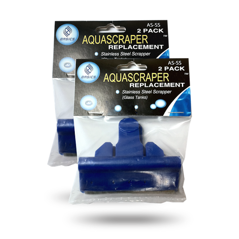 H2O 2 Edelstahl- Ersatzklingen für Aquascraper